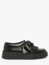 Derby Veterschoenen Torview Uit Leder Clarks Zwart accessoires 26184943